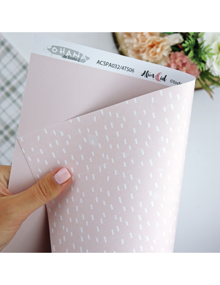 Ohana de fiesta Solid & Special paper Kit | Alúa Cid design