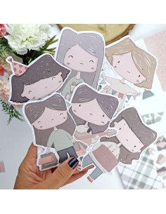 Ohana de fiesta Die-cuts of Alúa Cid 2