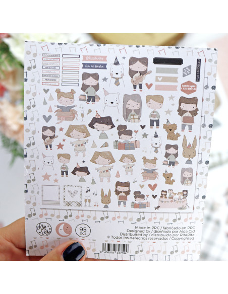 Ohana de fiesta Die-cuts of Alúa Cid