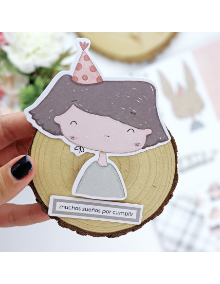 Ohana de fiesta Die-cuts of Alúa Cid