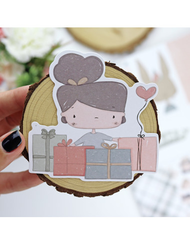 Ohana de fiesta Die-cuts of Alúa Cid