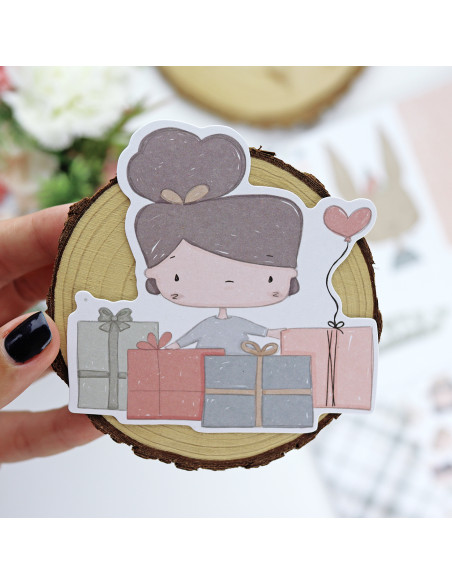 Ohana de fiesta Die-cuts of Alúa Cid