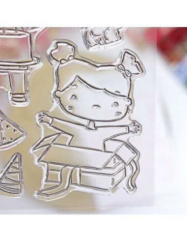 Familia de fiesta stamp & dies set |...