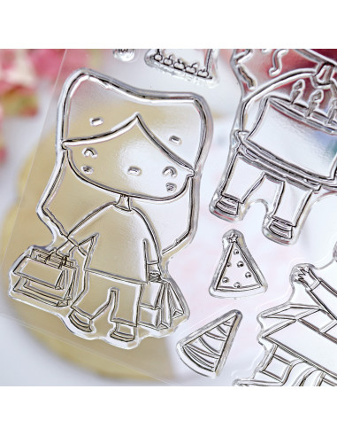 Familia de fiesta stamp & dies set |...