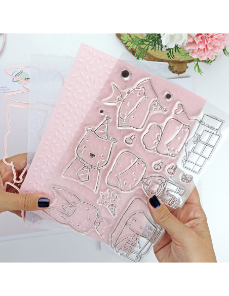 Mucho que celebrar stamp set | Ohana de fiesta collection