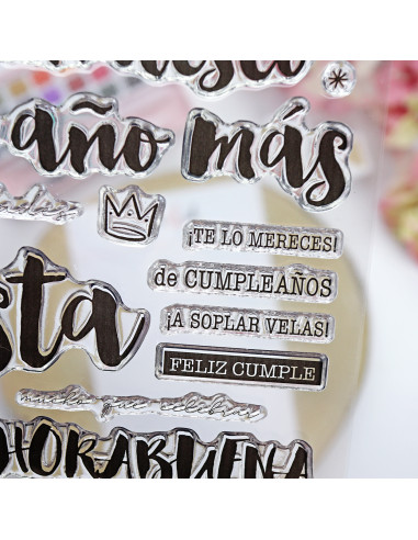 Pide un deseo stamp set | Ohana de fiesta collection