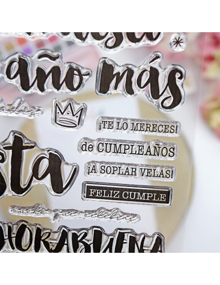 Pide un deseo stamp set | Ohana de fiesta collection