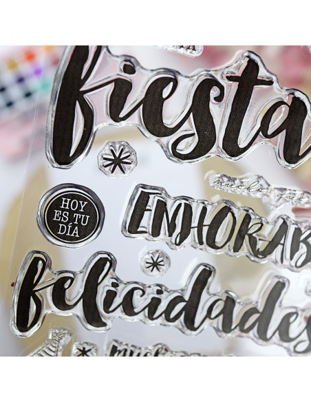 Pide un deseo stamp set | Ohana de fiesta collection
