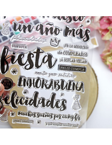 Pide un deseo clear stamps set | Alúa...
