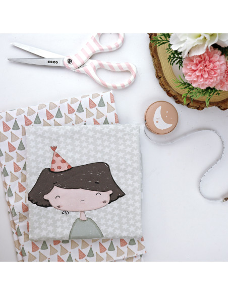 Melina fabric Panel | Ohana de fiesta collection