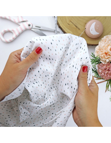 5m Confetti printed fabric | Ohana de fiesta collection