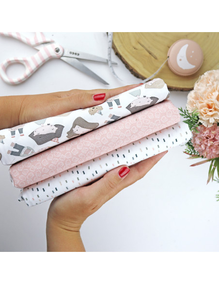 5m Confetti printed fabric | Ohana de fiesta by Alúa Cid