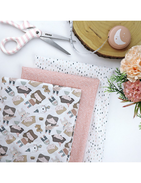 5m Popurrí de fiesta printed fabric | Ohana de fiesta by Alúa Cid