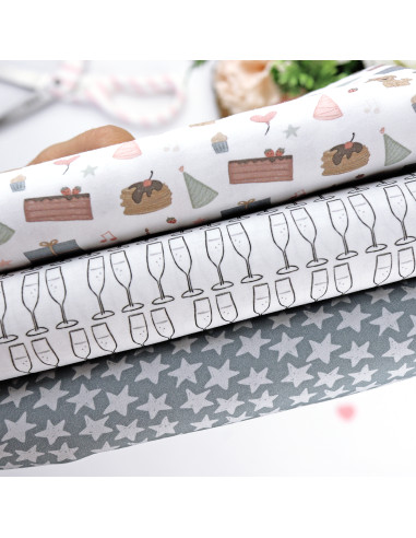5m Salud! printed fabric | Ohana de... 5m Salud! printed fabric | Ohana de...