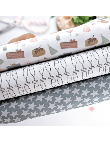 5m Salud! printed fabric | Ohana de fiesta collection