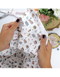 5m Cumpleaños printed fabric | Ohana de fiesta collection 2