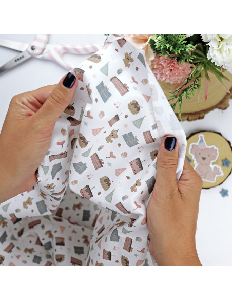 5m Cumpleaños printed fabric | Ohana de fiesta collection