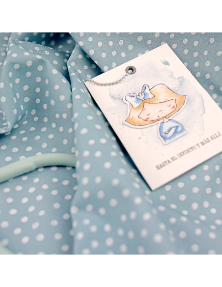 5m Pinchas Azul printed fabric | Rita's Diary by Alúa Cid