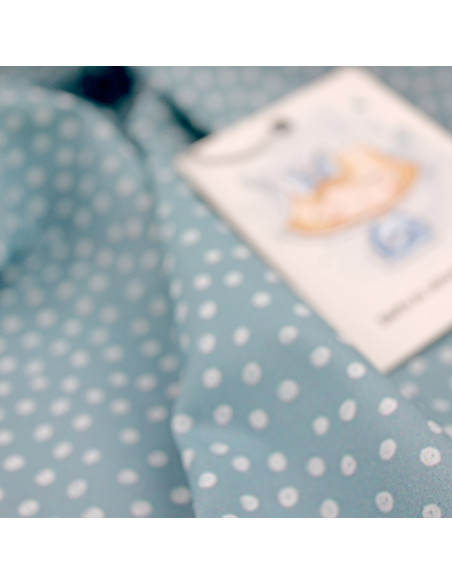 5m Pinchas Azul printed fabric | Rita's Diary by Alúa Cid