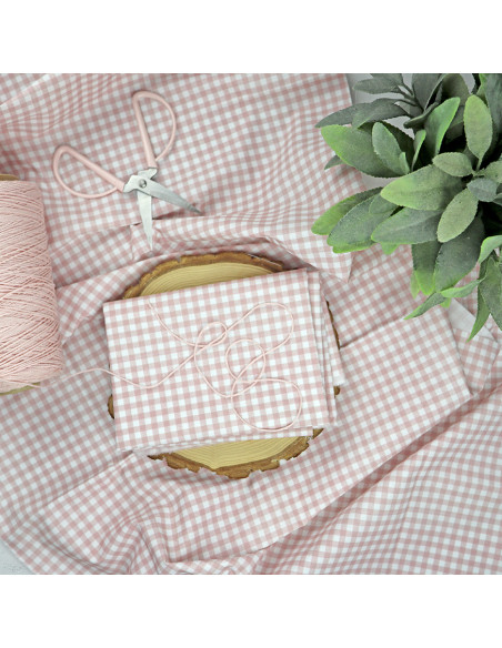 5m Minivichy Teja printed fabric | Rita's Diary by Alúa Cid