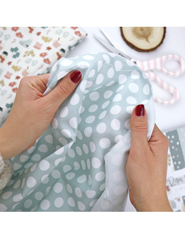 5m Lunares invierno printed fabric |... 5m Lunares invierno printed fabric |...