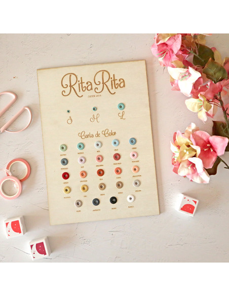 Eyelets collection display