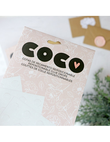 Removable Glue Drops