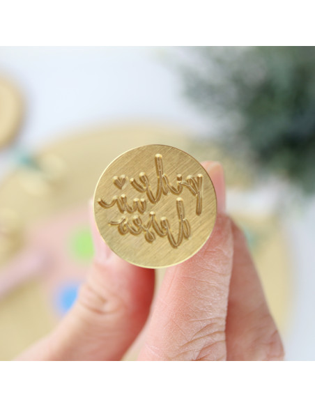 Pide un deseo Wax Seal | Ohana de fiesta collection