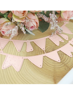 Banderolas Die set | Ohana de fiesta collection by Alúa Cid 2