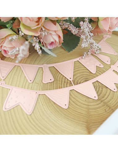 Banderolas Die set | Ohana de fiesta collection by Alúa Cid