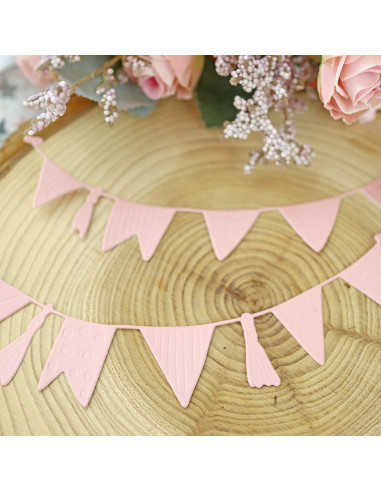 Banderolas Die set | Ohana de fiesta collection by Alúa Cid