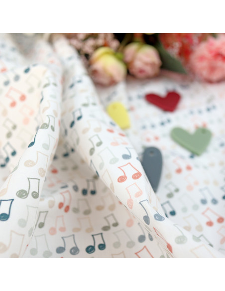 5m Vivaldi printed fabric | Ohana de fiesta by Alúa Cid