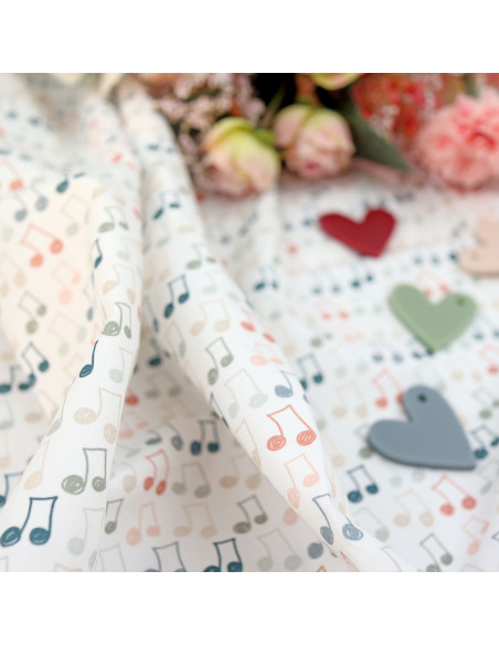 5m Vivaldi printed fabric | Ohana de fiesta by Alúa Cid