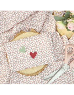 5m Cosecha printed fabric | Ohana de fiesta by Alúa Cid 2