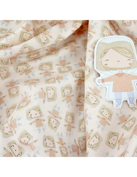 5m Chubasqueros printed fabric | Fantasía collection