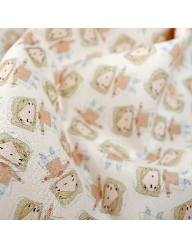 5m Chubasqueros printed fabric | Fantasía collection