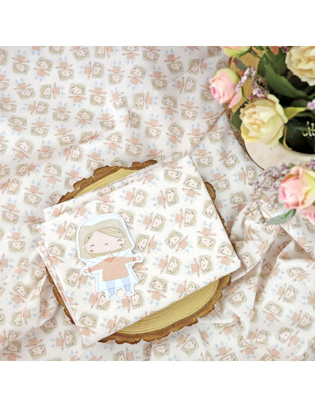 5m Chubasqueros printed fabric | Fantasía collection