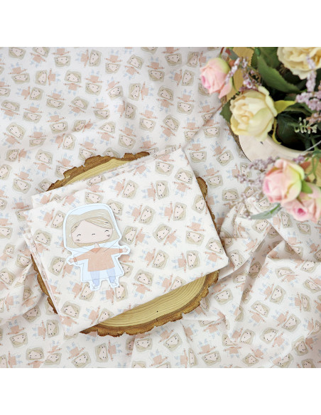 5m Chubasqueros printed fabric | Fantasía collection