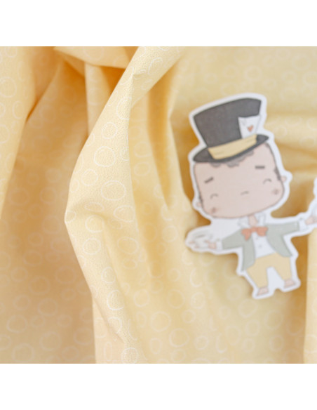 5m Pompero printed fabric | Fantasía collection