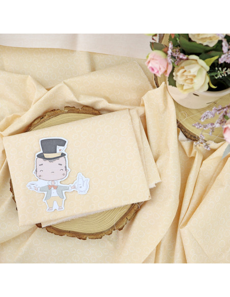 5m Pompero printed fabric | Fantasía collection