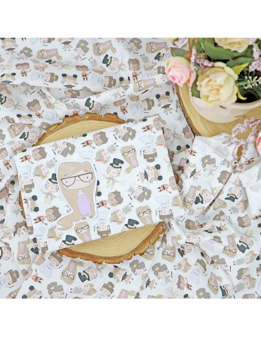 5m Popurrí Fantasía printed fabric | Fantasía collection