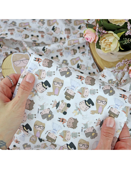 5m Popurrí Fantasía printed fabric | Fantasía collection