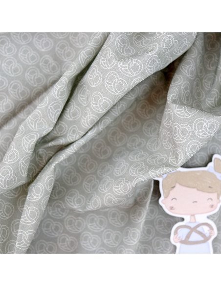 5m Bretzel printed fabric | Fantasía collection