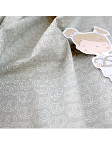 5m Bretzel printed fabric | Fantasía collection