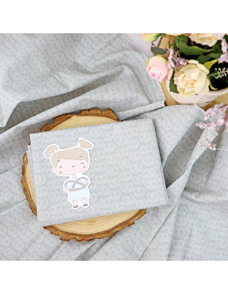 5m Bretzel printed fabric | Fantasía collection