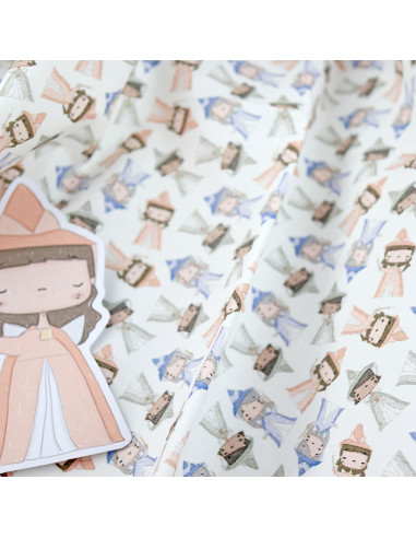 5m Hada madrina printed fabric | Fantasía collection