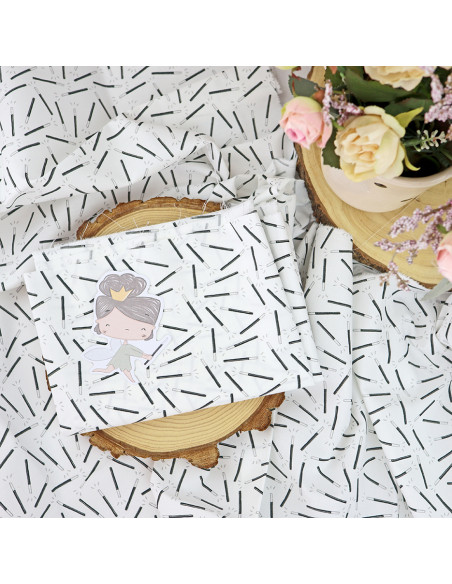 5m Varita printed fabric | Fantasía collection