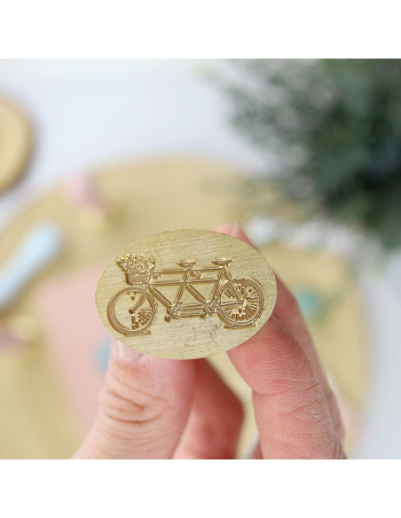 Bicicleta wax seal | Alúa Cid