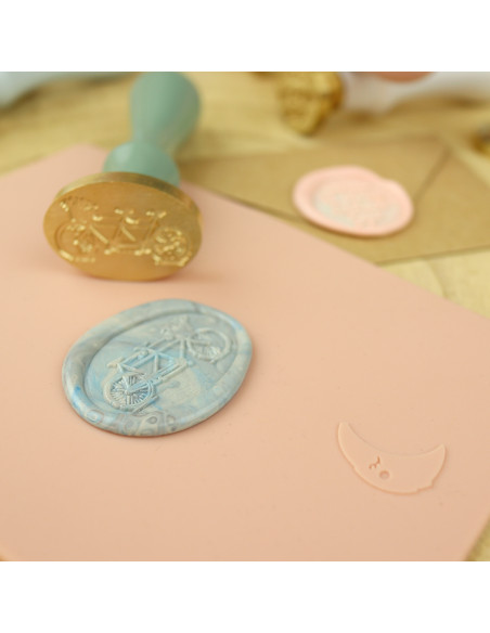 Bicicleta wax seal | Alúa Cid
