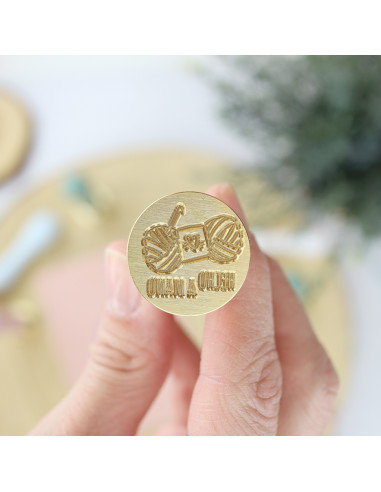 Hecho a mano wax seal | Alúa Cid